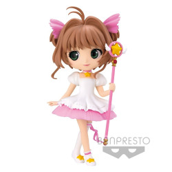 Figurine - CardCaptor Sakura - Q Posket - Sakura Kinomoto ver. A - Banpresto