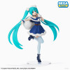 Figurine - Vocaloid - Hatsune Miku - Christmas Blue Miku SPM - SEGA