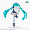 Figurine - Vocaloid - Hatsune Miku - Christmas Blue Miku SPM - SEGA