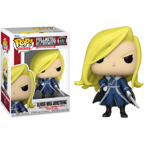 Figurine - Pop! Animation - Fullmetal Alchemist - Olivier Mira Armstrong - N° 1178 - Funko