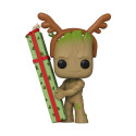 Figurine - Pop! Marvel - Gardiens de la Galaxie - Holiday Special Groot - N° 1105 - Funko
