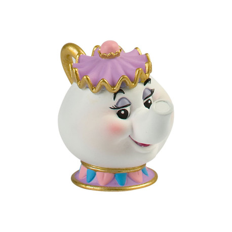 Figurine - Disney - La Belle et la Bête - Mme Samovar - Bullyland