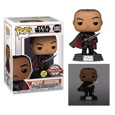 Figurine - Pop! Star Wars - The Mandalorian - Moff Gideon - N° 380 - Funko