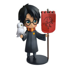 Figurine - Harry Potter - Harry avec Hedwig - 15 cm - Plastoy