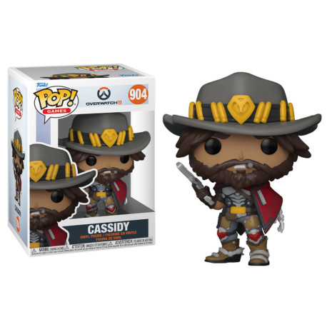 Figurine - Pop! Games - Overwatch 2 - Cassidy - N° 904 - Funko