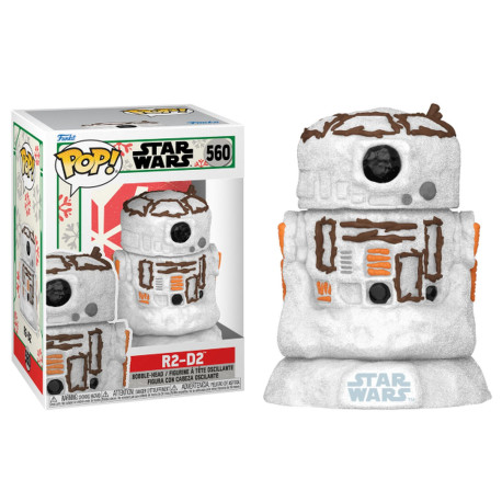 Figurine - Pop! Star Wars - Holiday R2-D2 - N° 560 - Funko