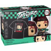 Pack POP & Tee - Demon Slayer - Figurine Pop! & T-Shirt - Tanjiro - Funko