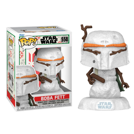 Figurine - Pop! Star Wars - Holiday Boba Fett - N° 558 - Funko