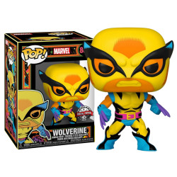 Figurine - Pop! Marvel - X-Men - Black Light Wolverine - N° 802 - Funko