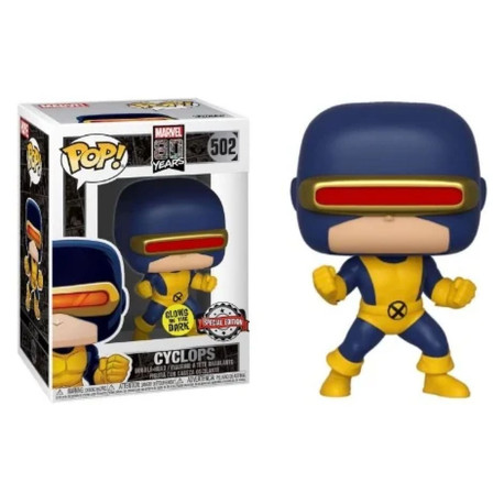 Figurine - Pop! Marvel - 80th Cyclops (First Appearance) GITD - N° 502 - Funko