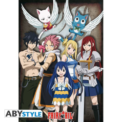 Poster - Fairy Tail - Groupe - 91.5 x 61 cm - ABYstyle