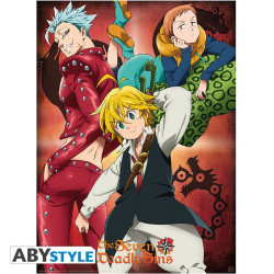 Poster - The Seven Deadly Sins - Ban King & Meliodas - 52 x 38 cm - ABYstyle