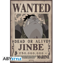Poster - One Piece - Wanted Jinbe - 52 x 35 cm - ABYstyle