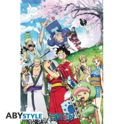 Poster - One Piece - Wano - 91.5 x 61 cm - ABYstyle