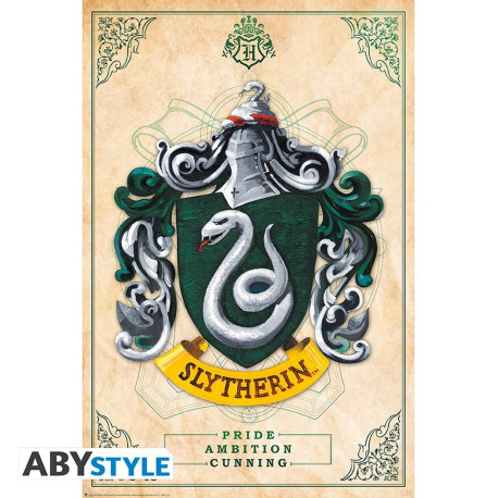 Poster - Harry Potter - Serpentard - 91.5 x 61 cm - ABYstyle