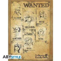 Poster - The Seven Deadly Sins - Wanted - 52 x 38 cm - ABYstyle