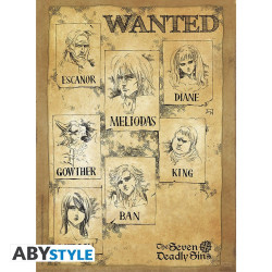 Poster - The Seven Deadly Sins - Wanted - 52 x 38 cm - ABYstyle