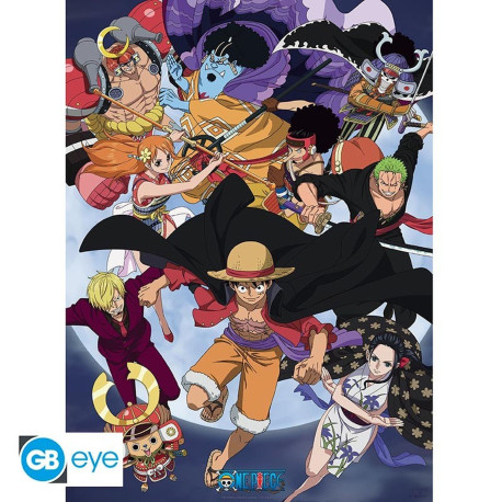 Poster - One Piece - Wano Raid - 52 x 38 cm - ABYstyle
