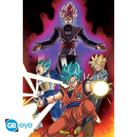 Poster - Dragon Ball Super - Goku Black - 91.5 x 61 cm - GB eye