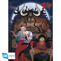 Poster - One Piece - Luffy & Yamato vs Kaido - 52 x 38 cm - GB eye
