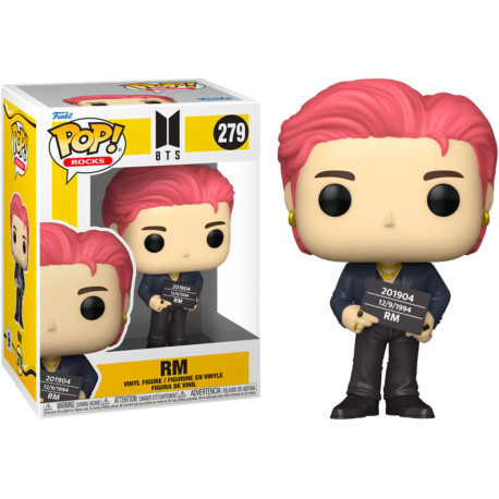 Figurine - Pop! Rocks - BTS - RM - N° 279 - Funko