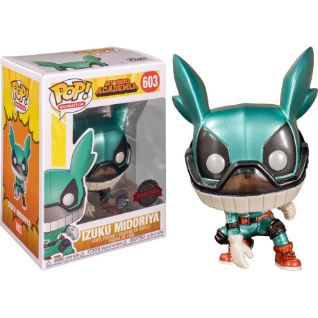 Figurine - Pop! Animation - My Hero Academia - Deku Masked (Metallic) - N° 603 - Funko