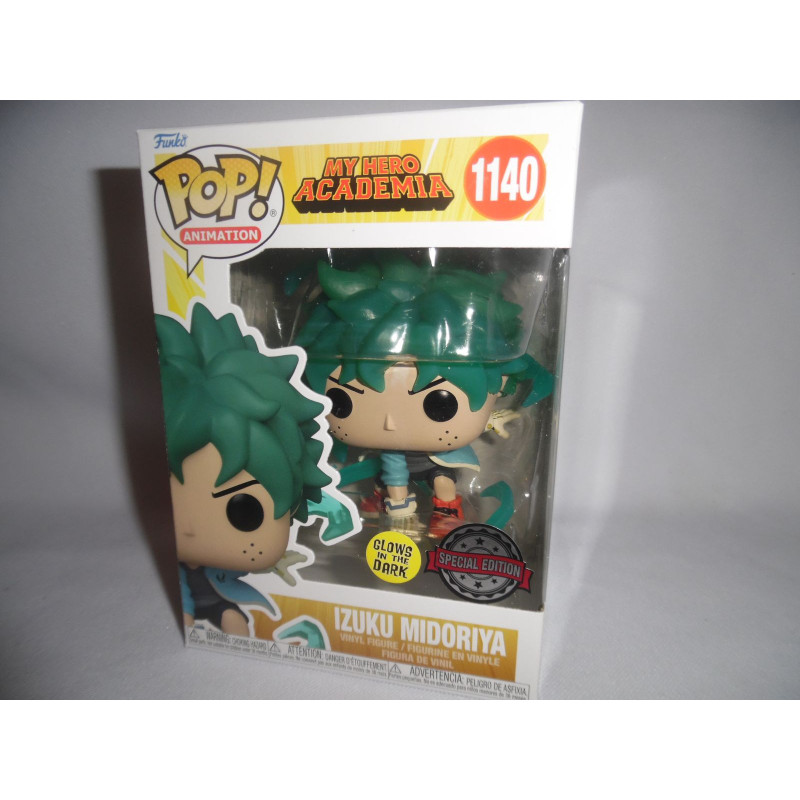 Pop! Animation My Hero Academia Izuku Midoriya (GITD) N° 1140 - Funko - My Hero Academia Funko Pop Release Date