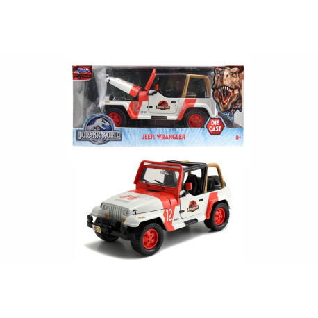 Réplique - Jurassic Park - Jeep Wrangler - 1/24 - Jada Toys