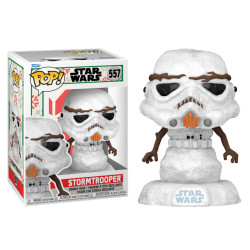 Figurine - Pop! Star Wars - Holiday Stormtrooper - N° 557 - Funko