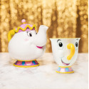 Théière & Tasse - Disney - La Belle et la Bête - Mme Samovar et Zip - Paladone Products