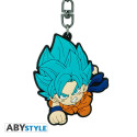 Porte-Clé - Dragon Ball Super - Goku Saiyan Blue - PVC - ABYstyle
