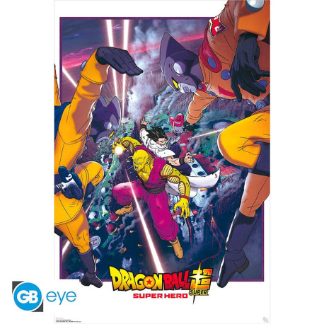 Poster - Dragon Ball Super - Super Hero Gohan & Piccolo - 91.5 x 61 cm - GB eye