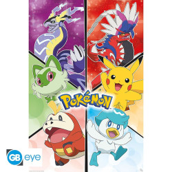 Poster - Pokémon - Écarlate et Violet - 91.5 x 61 cm - GB eye