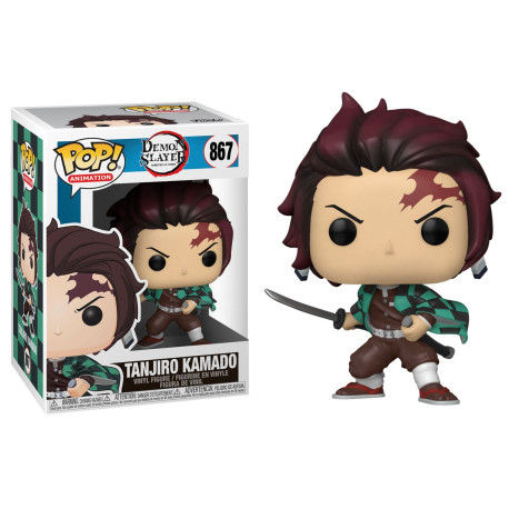 Figurine - Pop! Animation - Demon Slayer - Tanjiro Kamado - N° 867 - Funko