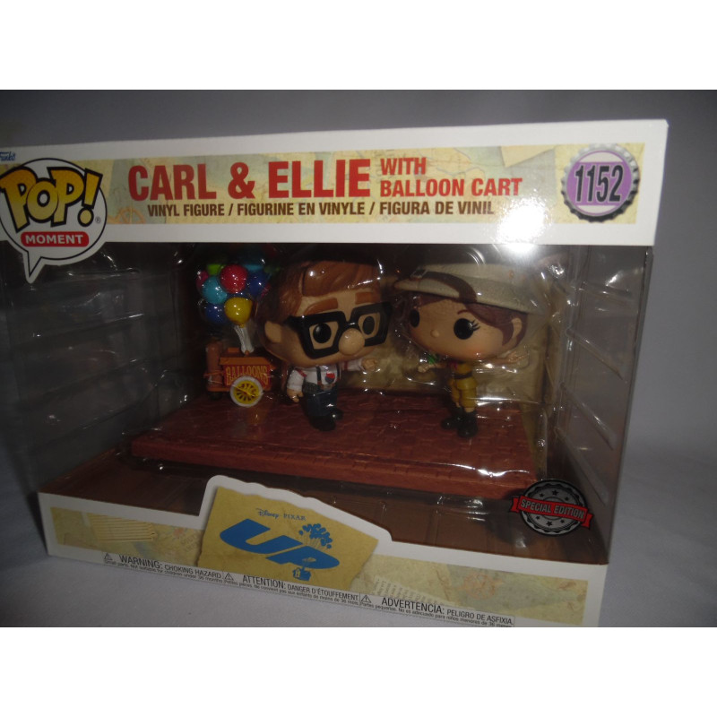 Pop! Disney Là-Haut Moment Carl & Ellie with Balloon Cart N 1152 Funko