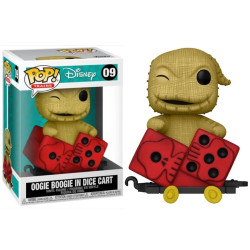 Figurine - Pop! Trains - L'Etrange Noël de Mr Jack - Oogie in Dice Cart - N° 09 - Funko