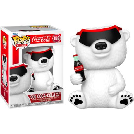 Figurine - Pop! Ad Icons - Coca-Cola - 90's Polar Bear - N° 158 - Funko