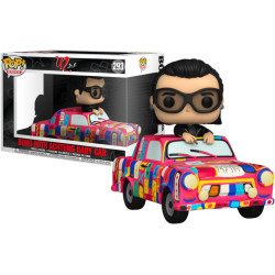 Figurine - Pop! Rides - Rocks - U2 - ZooTV - Bono with Achtung Baby Car - N° 293 - Funko