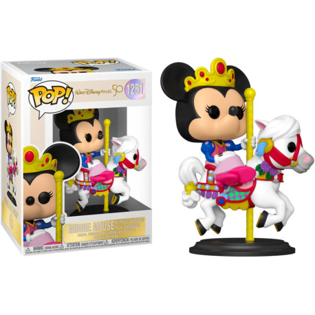 Figurine - Pop! Disney - Disney World 50th Anniversary - Minnie Mouse - N° 1251 - Funko