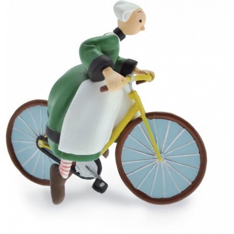 Figurine - Bécassine - Bécassine à vélo - Plastoy