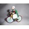 Figurine - Bécassine - Bécassine à vélo - Plastoy