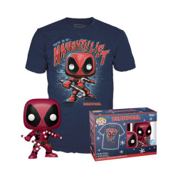 Pack POP & Tee - Marvel - Figurine Pop! & T-Shirt - Deadpool - Funko