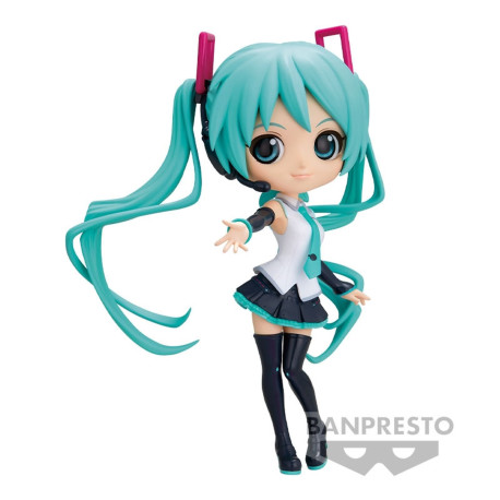 Figurine - Vocaloid - Q Posket Hatsune Miku V4X ver. A - Banpresto