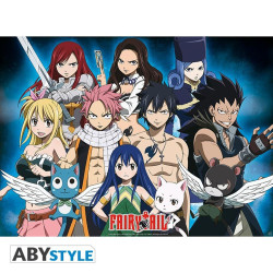 Poster - Fairy Tail - Groupe - 52 x 38 cm - ABYstyle