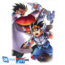 Poster - Dragon Quest - Dai & Baran - 52 x 38 cm - Gb eye
