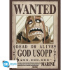 Poster - One Piece - Wanted God Usopp - 52 x 38 cm - GB eye