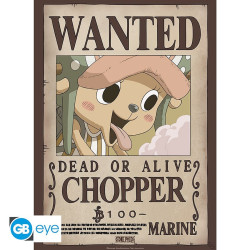 Poster - One Piece - Wanted Chopper - 52 x 38 cm - GB eye
