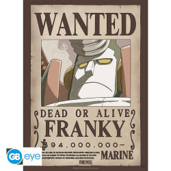Poster - One Piece - Wanted Franky - 52 x 38 cm - GB eye