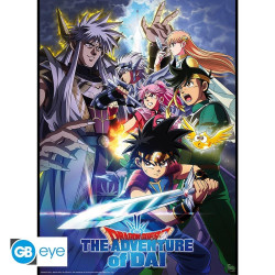 Poster - Dragon Quest - Groupe de Dai vs Vearn - 52 x 38 cm - Gb eye