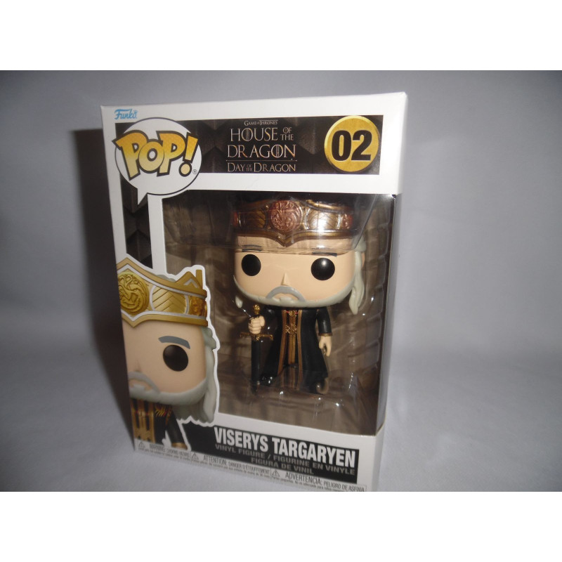 Figurine Pop! House of the Dragon Viserys Targaryen N° 02 Funko
